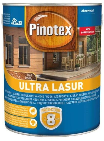 Medienos lazūra PINOTEX EXTREME LASUR, purienos sp., 3 l