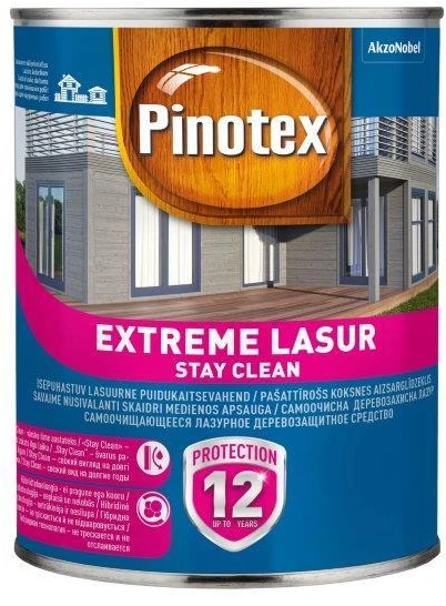 Medienos lazūra PINOTEX EXTREME LASUR, purienos sp., 3 l