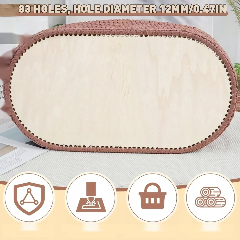 MEDINIS DUGNIS NĖRIMO KREPŠELIS NATŪRALUS PAGRINDAS DIY