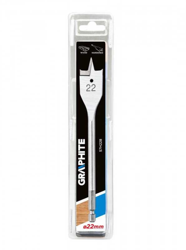 Medinis grąžtas GRAPHITE 57H228, 22x152 mm