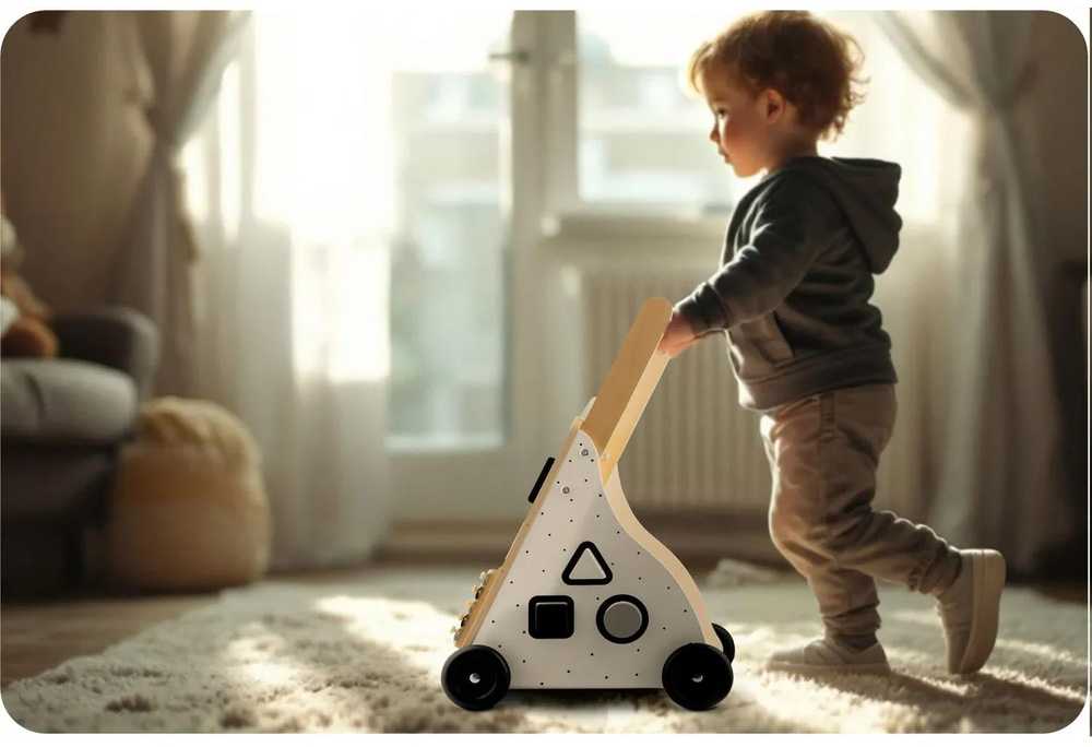 Medinis vaikštynė RK-875 Ricokids
