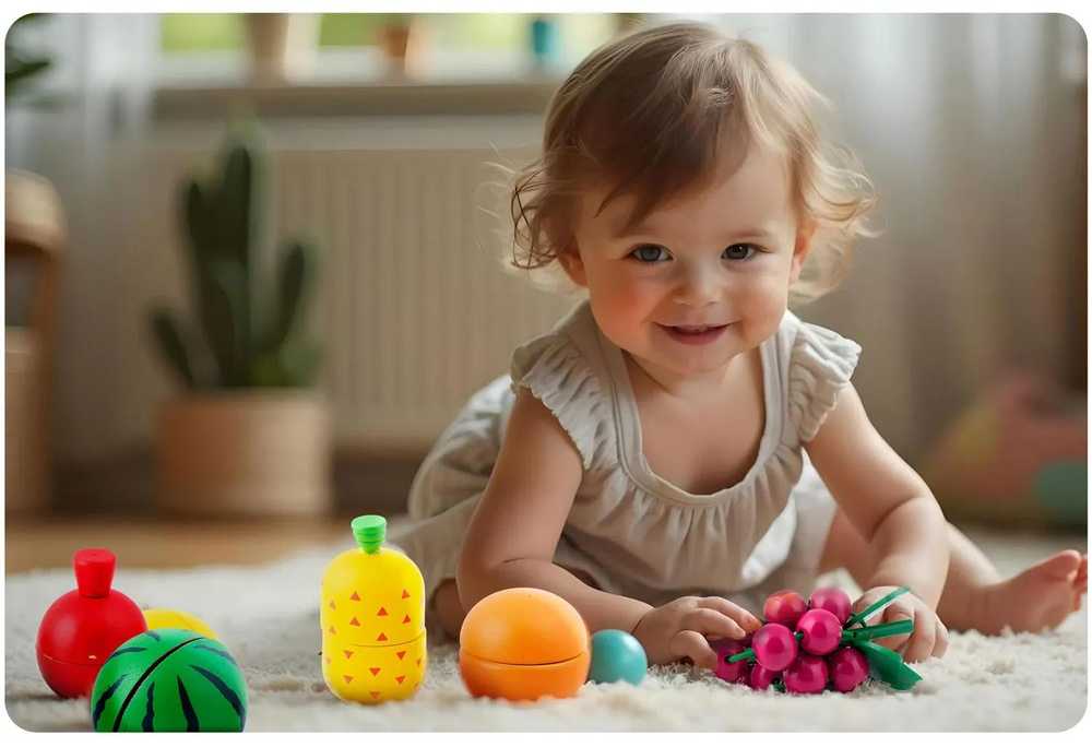 Medinis vaisių žaislas pjaustymui RK-872 Ricokids