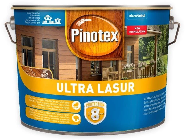 Medinių fasadų dažai PINOTEX WOOD PAINT AQUA, BC bazė, 2,33 l