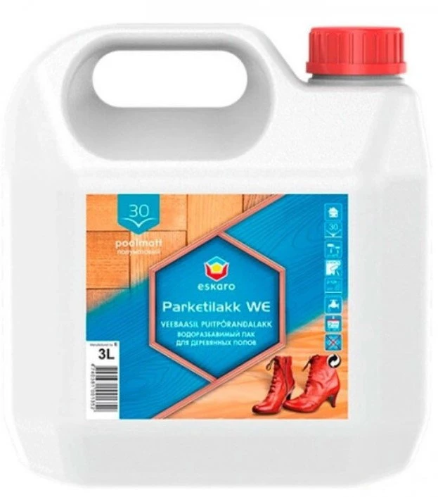Medinių grindų lakas SADOLIN CELCO TERRA 20, pusiau matinis, 10 l