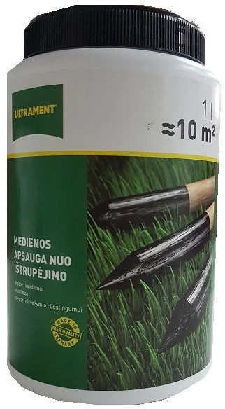 Medinių lysvių aliejus TIKKURILA PATIO VERSO, pilkos sp., 0,9 l