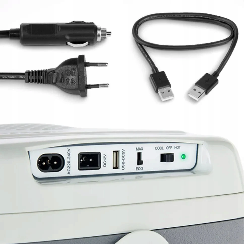 Medion NEŠIOJAMASis turistinis šaldytuvas 25L Aušinimas ir ŠILDYMAS 12V, 230V arba USB