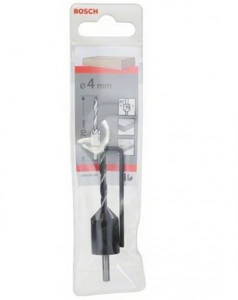 Bosch Grąžtas medžiui su 90 lai gilintuvu,D 4,0mm,1 vnt.