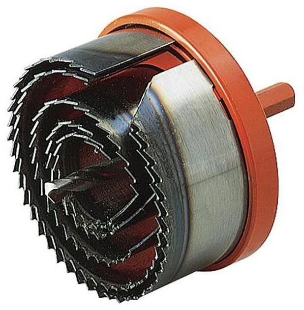 7 dalių gręžimo karūnėlių rinkinys Wolfcraft 2160000; 25/32/38/45/50/56/62 mm