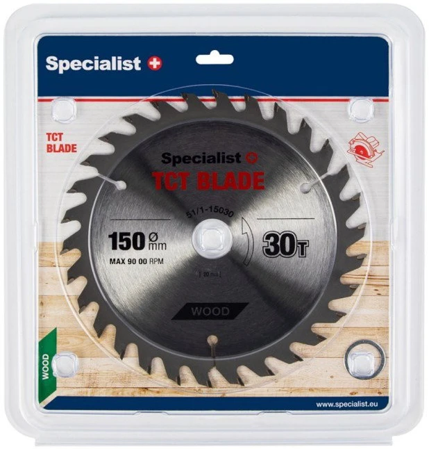 Medžio pjovimo diskas SPECIALIST+, 160 mm, 30 dantų, 30/20/16 mm