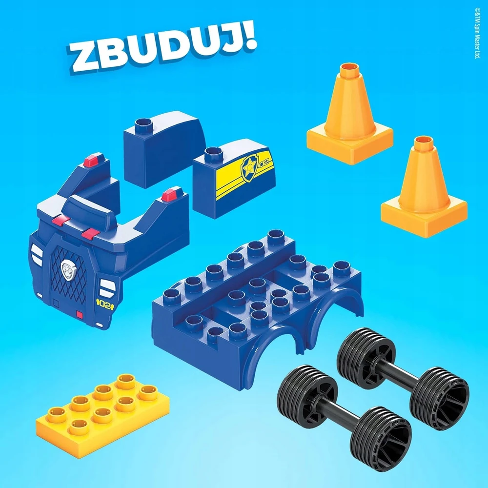 Mega Bloks Paw Patrol Chase automobilis