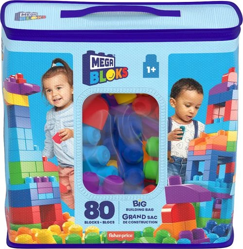 Kaladėlių rinkinys Mega Bloks DCH63 (80 detalių)