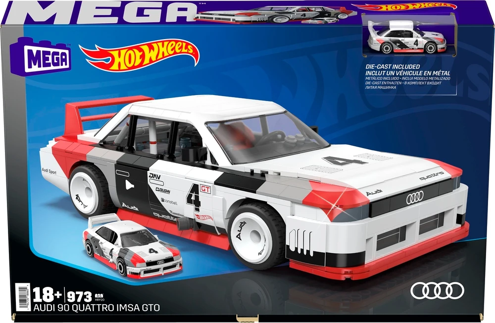 Mattel Mega Construx rinkinys „Audi 90 Quattro“
