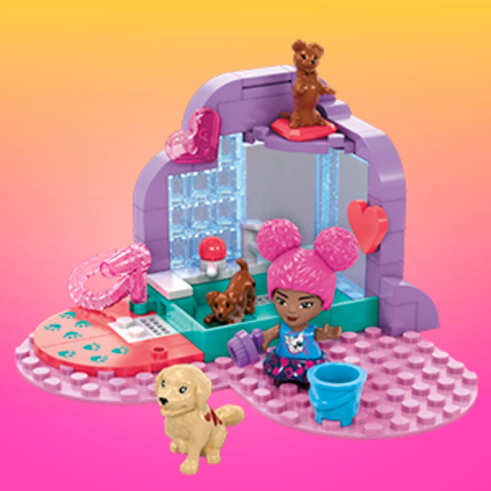 Mega Bloks Barbie Mega Klocki Trening i pielęgnacja zwierząt