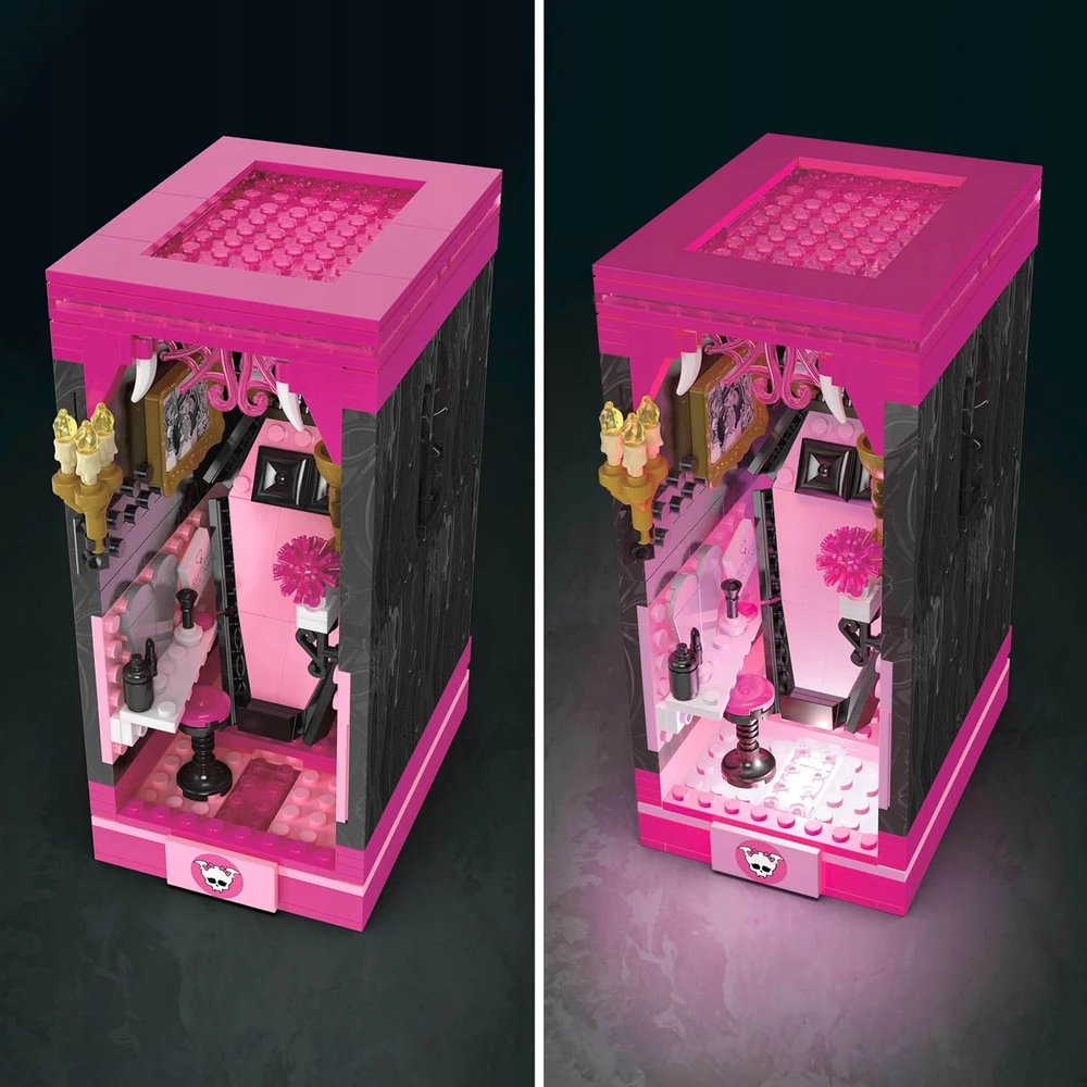 Mega Bloks Konstruktorius Monster High: Draculauros knygų kripta, 302 dalys