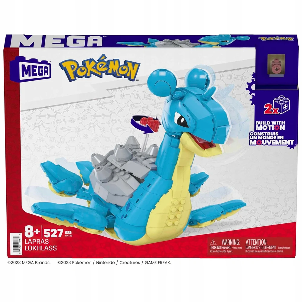 Mattel MEGA Pokémon konstruktorius Lapras HKT26