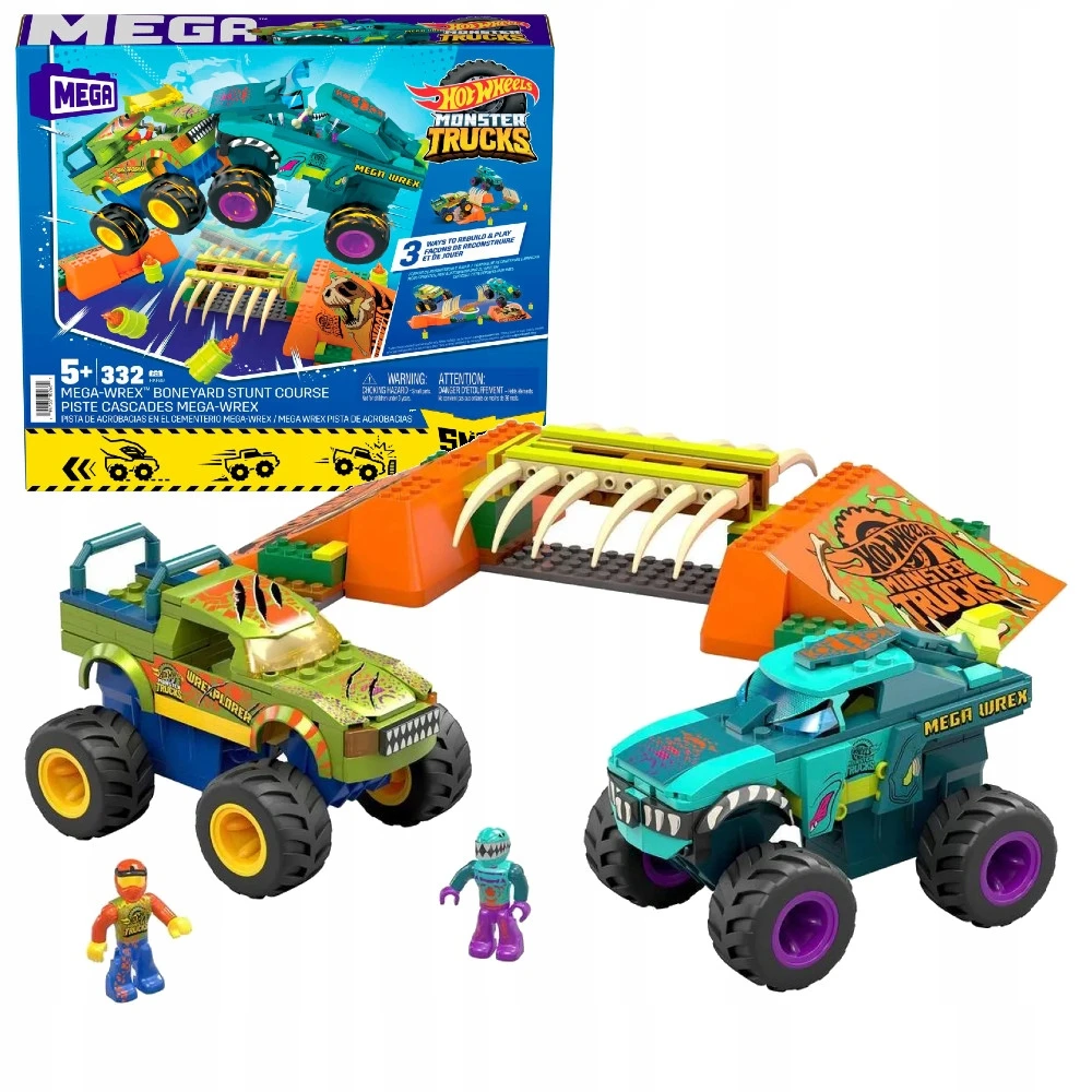 Mega Bloks Hot Wheels Monster Trucks Mega-Wrex HKF89