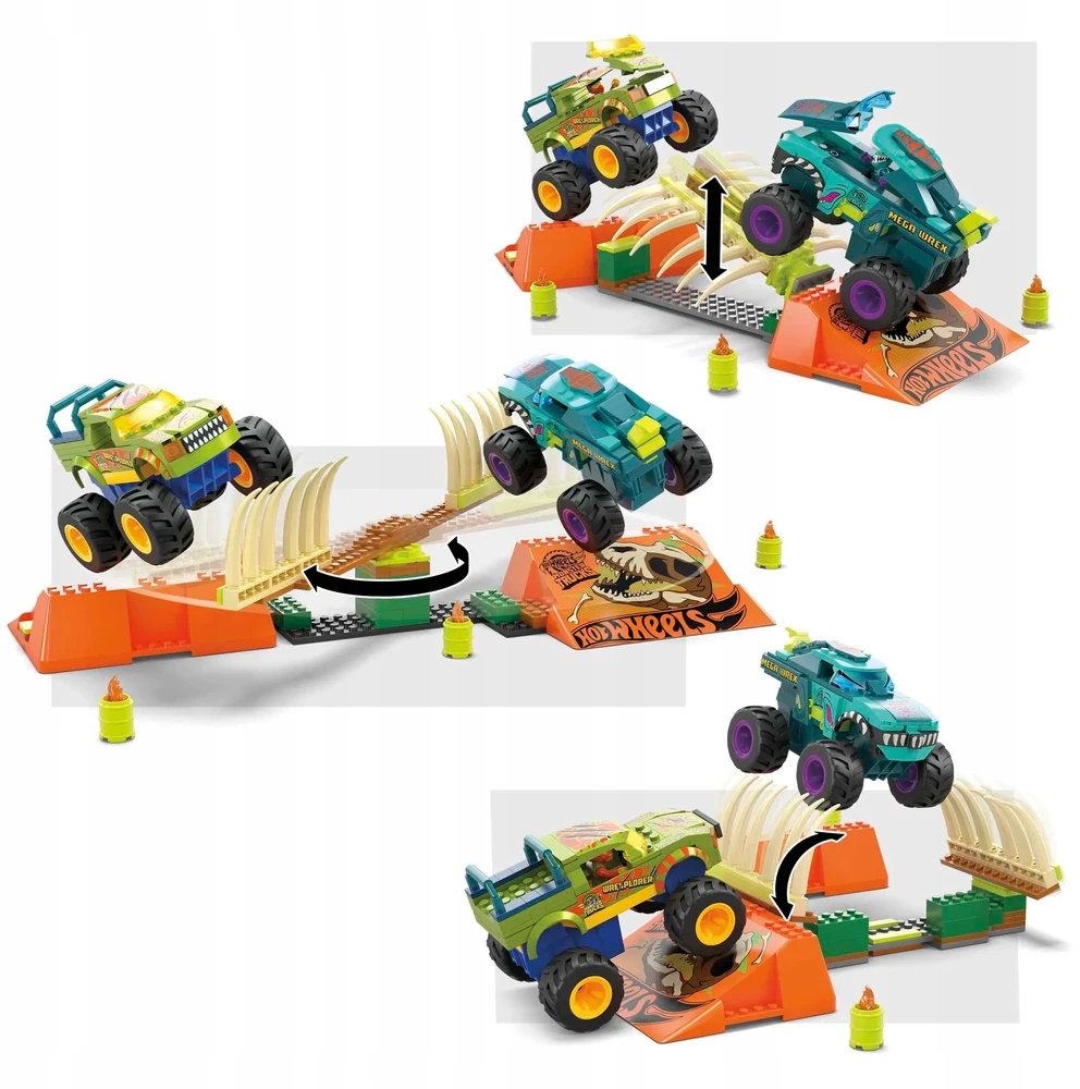 Mega Bloks Hot Wheels Monster Trucks Mega-Wrex HKF89