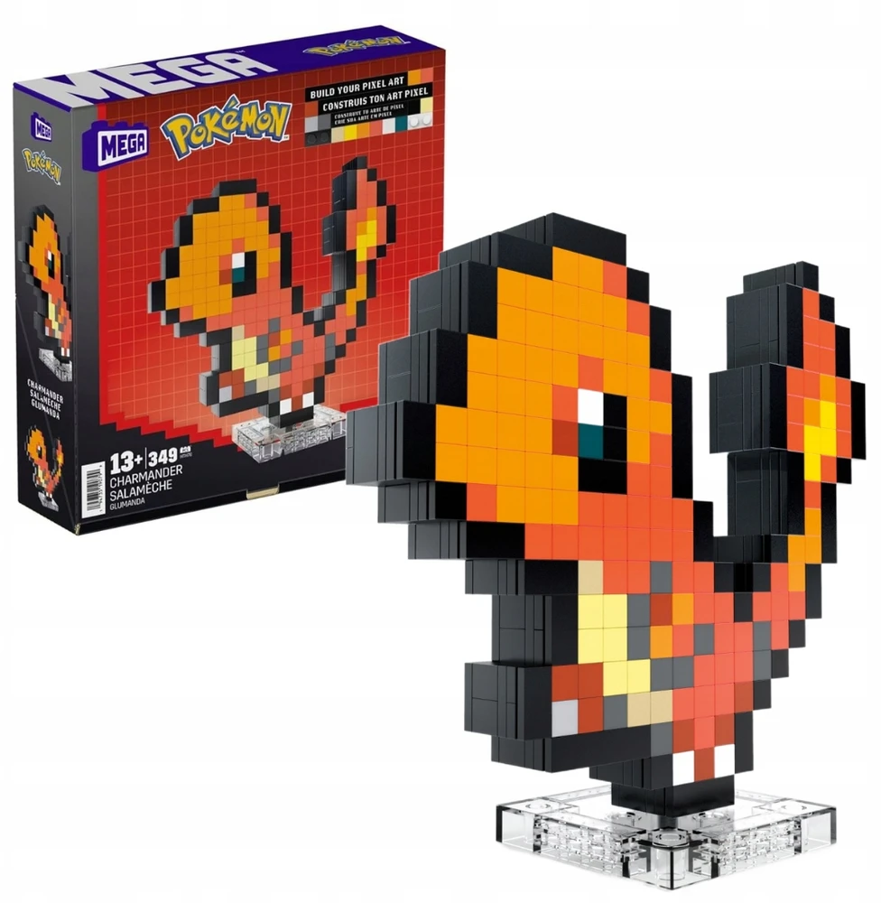 Mega Bloks Mega Pokemon Charmander konstruktorius
