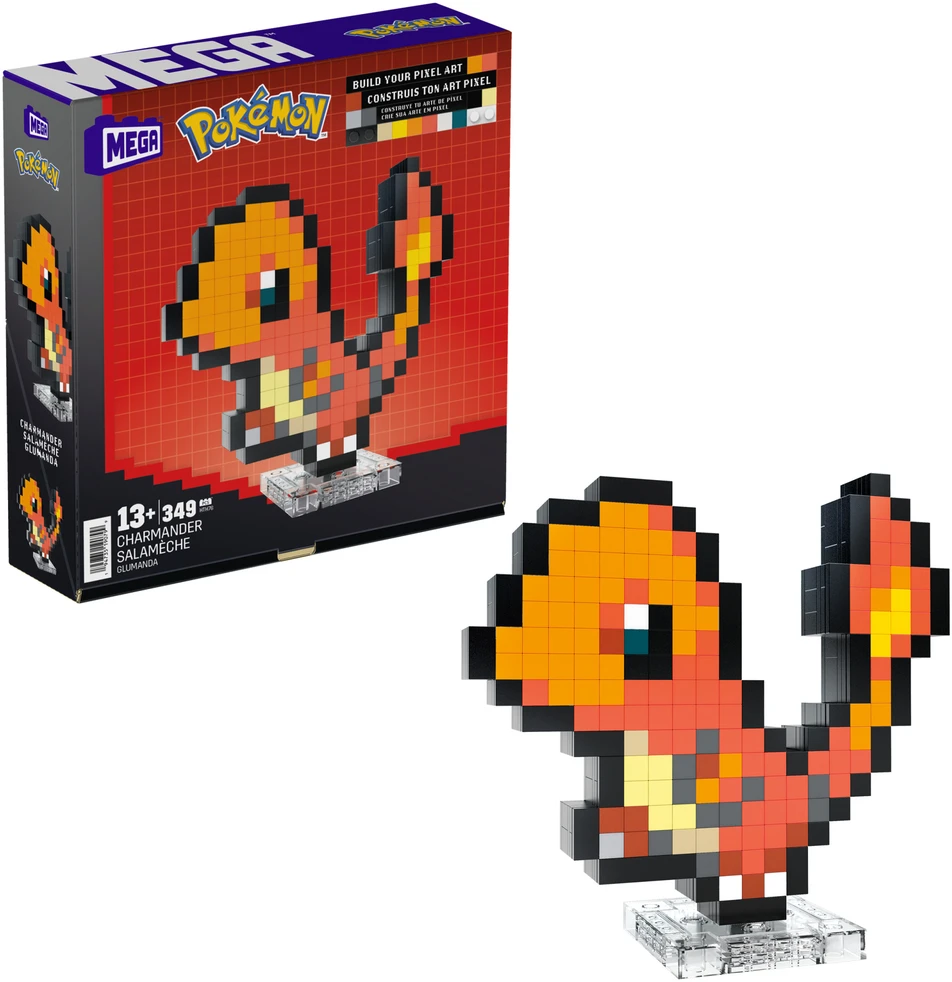Mega Bloks Mega Pokemon Charmander konstruktorius