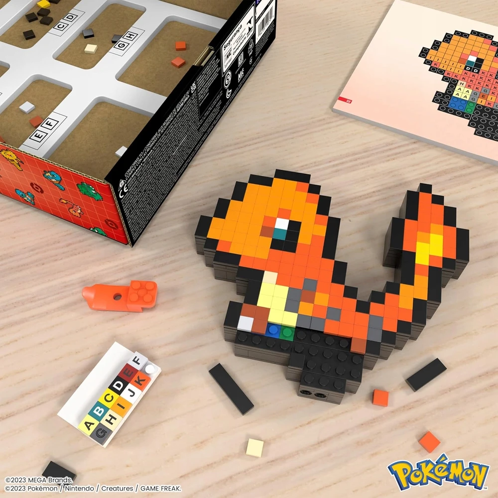 Mega Bloks Mega Pokemon Charmander konstruktorius