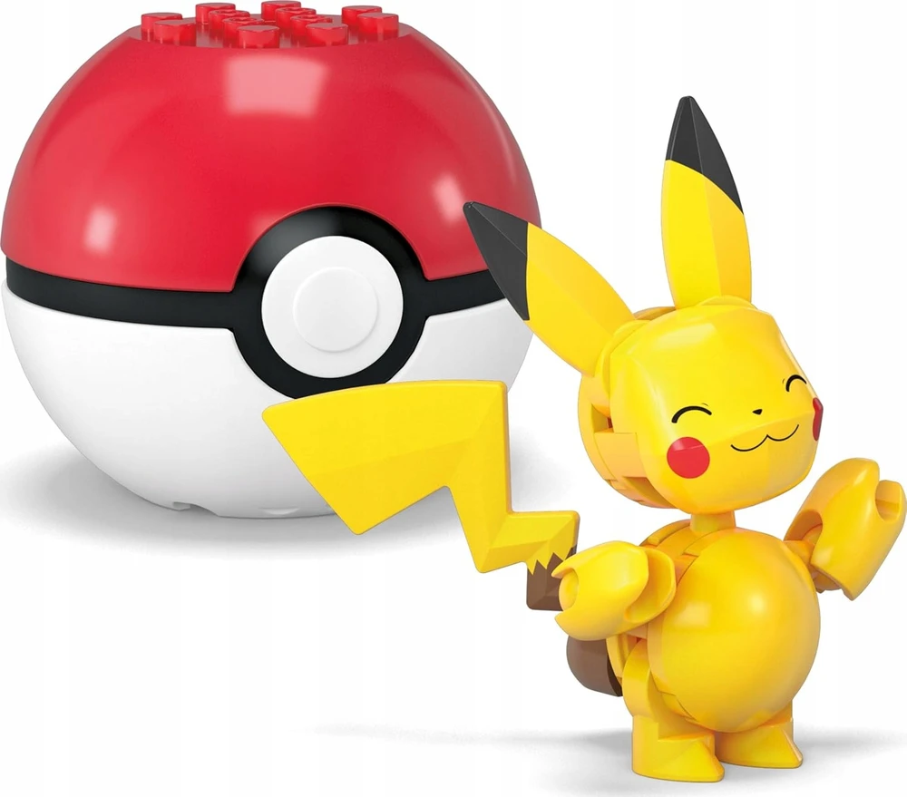 Mega Bloks MEGA POKEMON POKEBALL PIKACHU IR ZUBAT