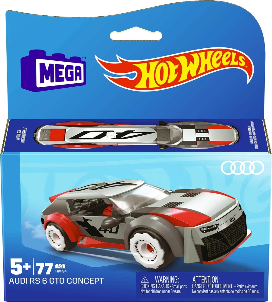 Mega Bloks Mega Hot Wheels Audi RS6 GTO HKF94