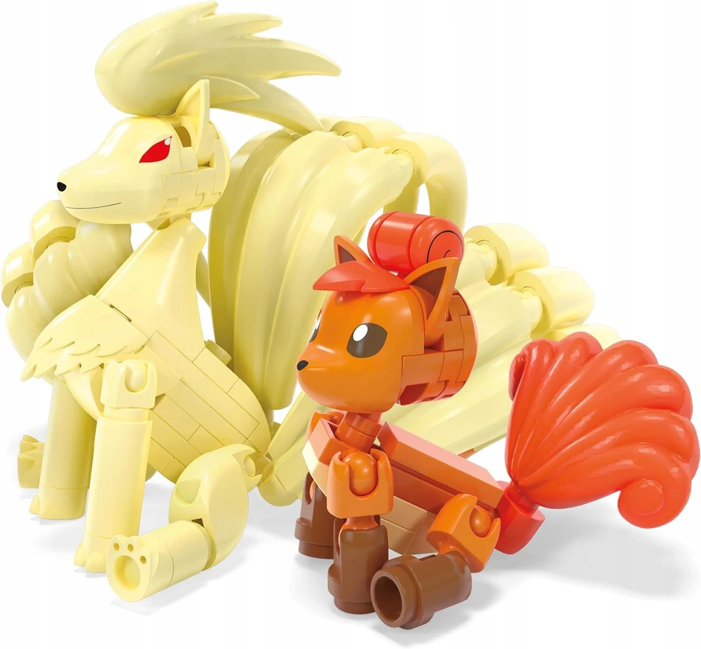 Mega Construx MEGA Pokémon Vulpix plastikinių blokelių evoliucija