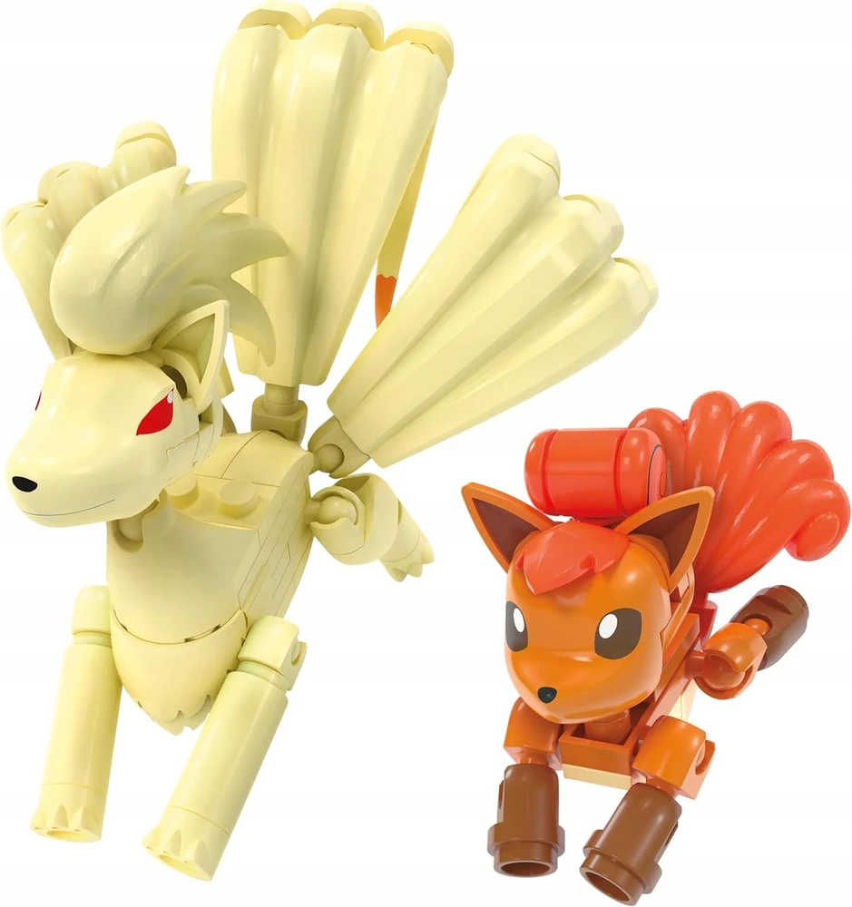 Mega Construx MEGA Pokémon Vulpix plastikinių blokelių evoliucija