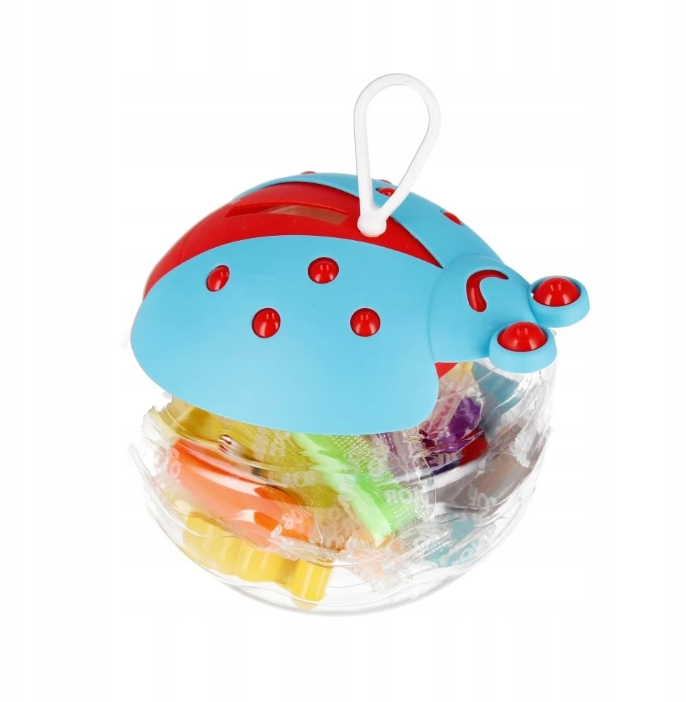 Mega Creative 0115 PLASTIKO PASTA SU PRIEDAIS BIEDRONKA 11CM SPALVOS