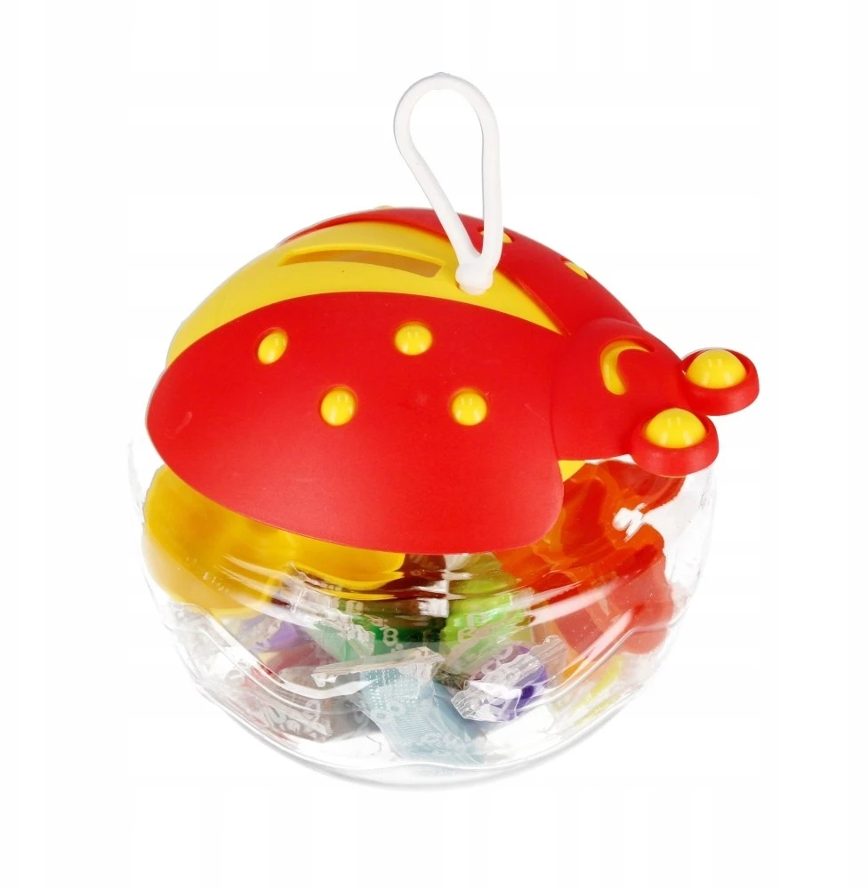 Mega Creative 0115 PLASTIKO PASTA SU PRIEDAIS BIEDRONKA 11CM SPALVOS