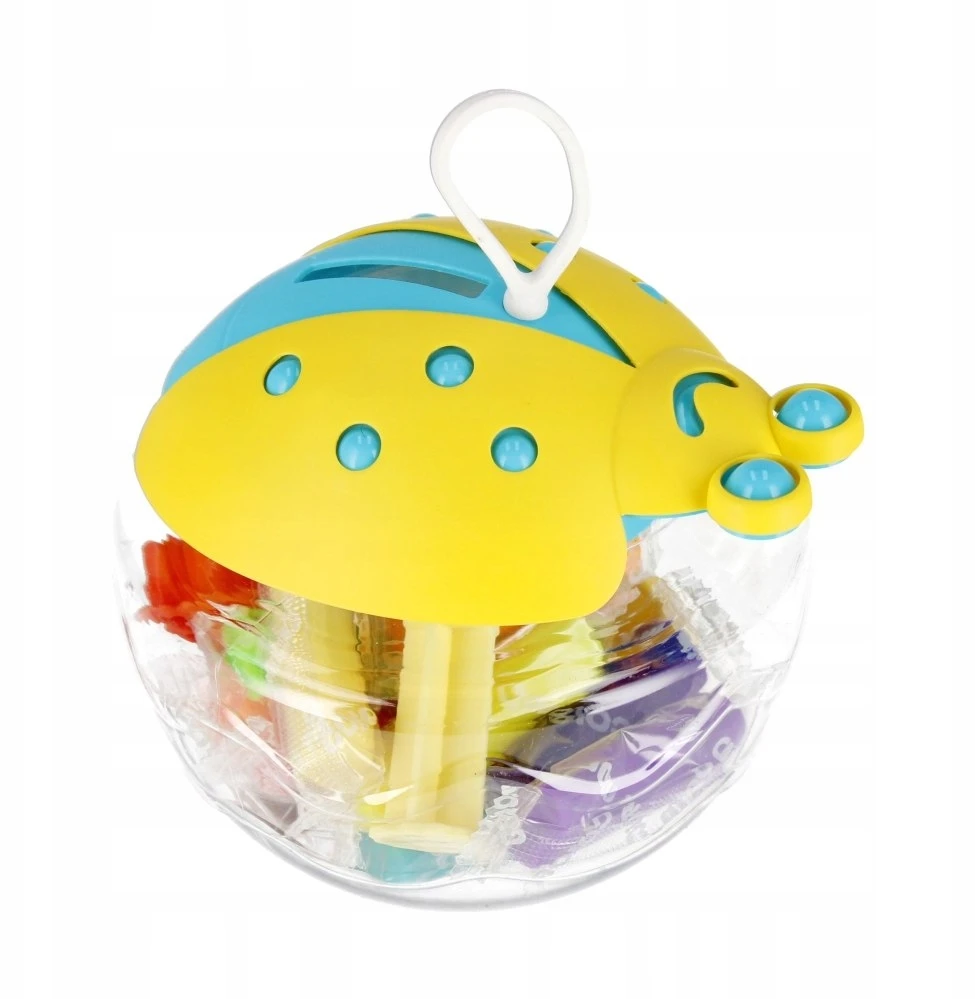 Mega Creative 0115 PLASTIKO PASTA SU PRIEDAIS BIEDRONKA 11CM SPALVOS