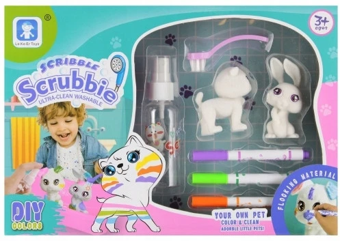 Mega Creative Kūrybinis rinkinys šuniui zuikiui piešti 570754