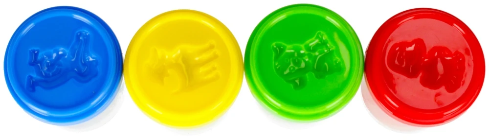 Mega Creative Plastilino rinkinys 4 spalvos vaikams