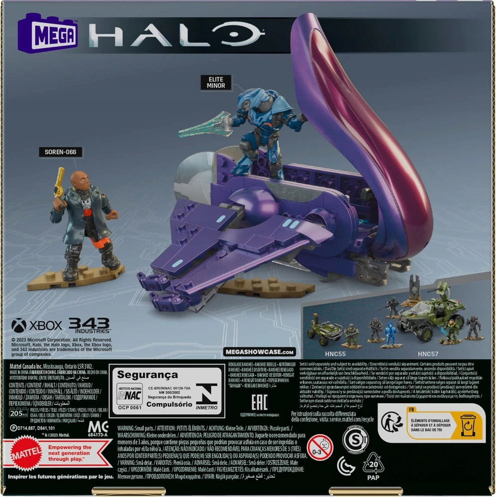 MEGA HALO RENEGADE BANSHEE BLOKŲ RINKINYS HNC56 /6