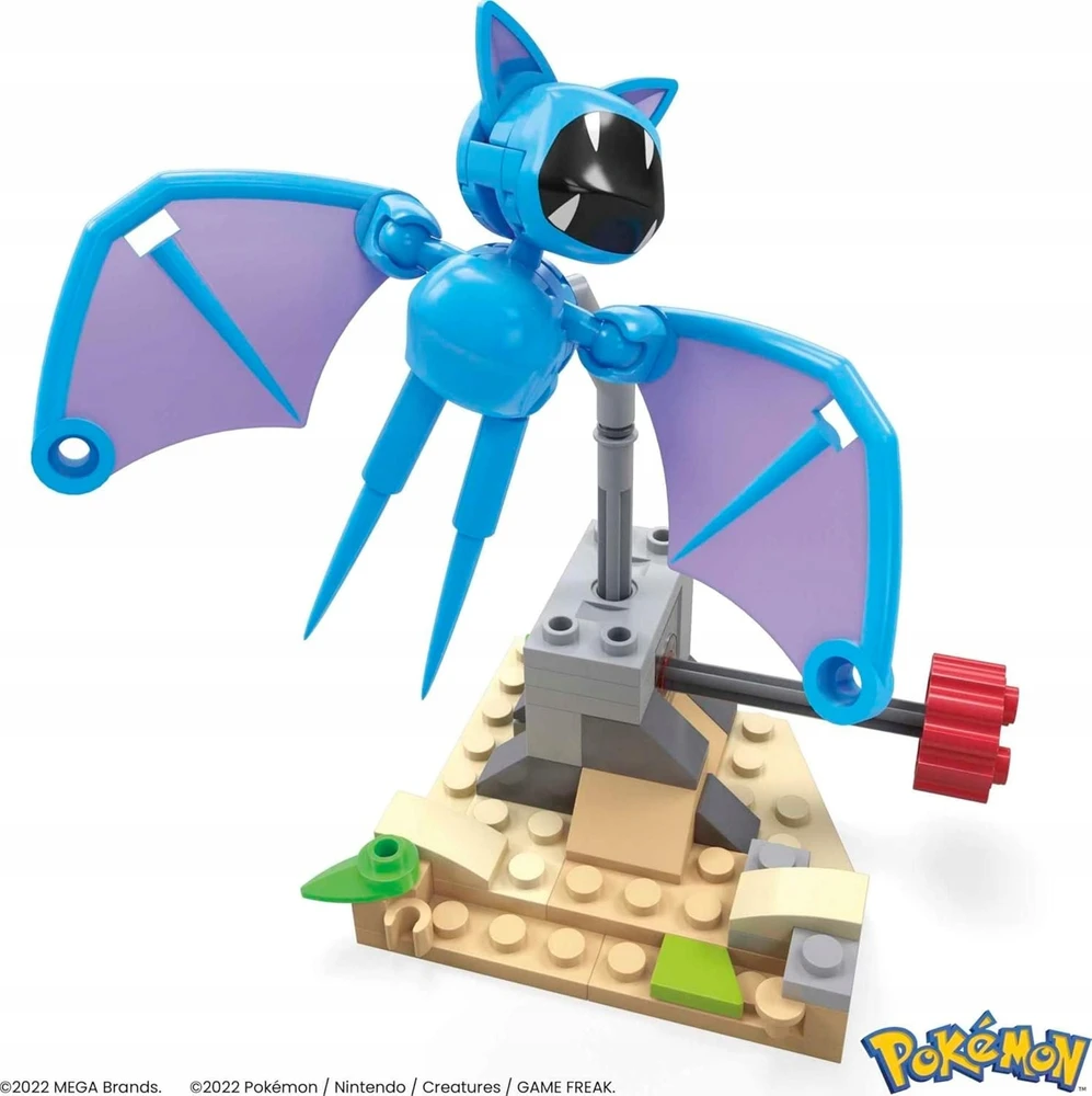 Mega Bloks MEGA POKEMON BLOKAI 61 vnt. ZUBATO NAKTINIS SKRYDIS
