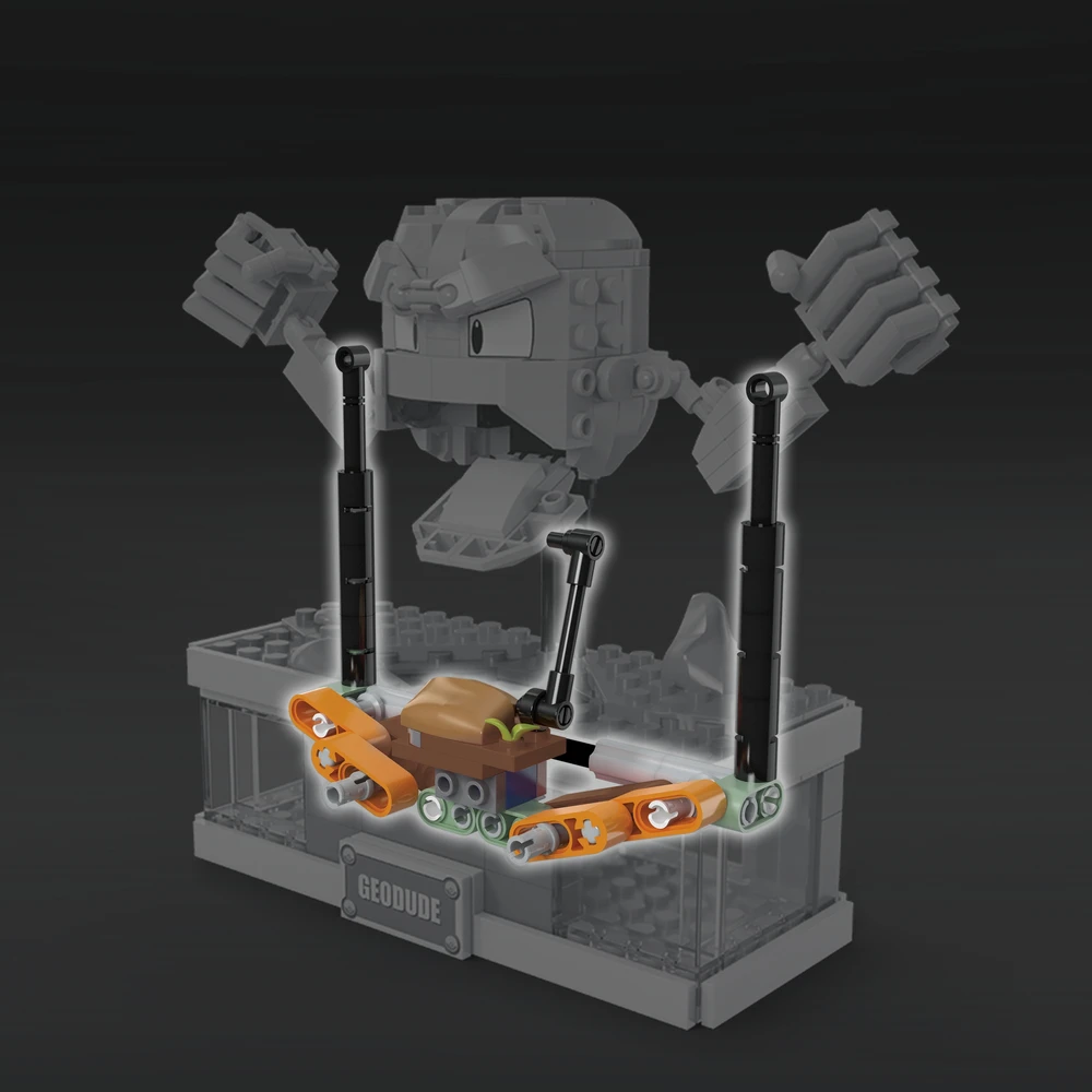 Mattel Mini Pokémon Geodude konstravimo rinkinys
