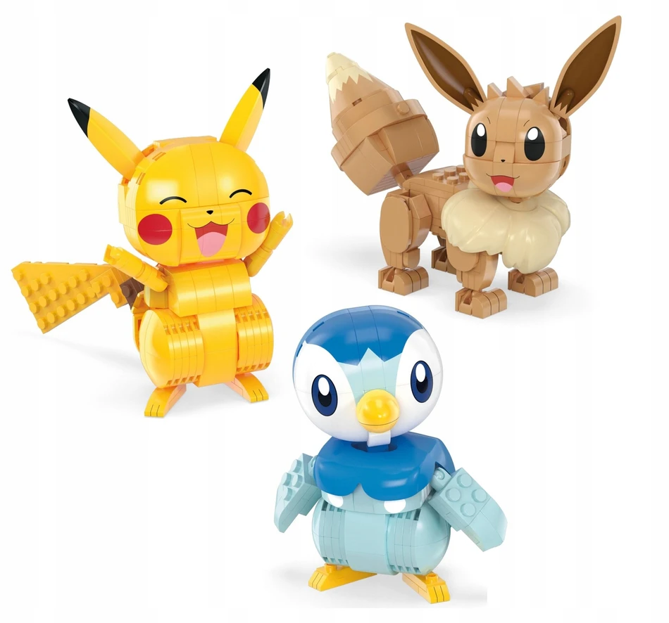 Mega Pokemon - Trio Pokemonów do zbudowania 3-pak