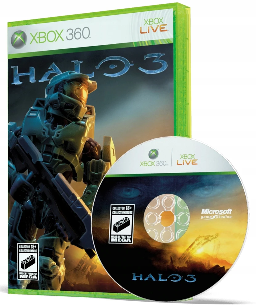 Mattel MEGA Microsoft XBOX 360 konstruktorius konsolės replika