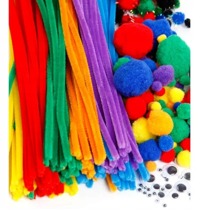 MEGADIDI MEGA KŪRYBINIS RINKINYS Meninis 500 elementų Scrapbooking lagaminas