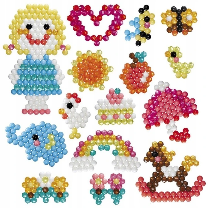 Megadidi WATER BEADS rinkinys 1400 vnt CREATIVE AQUA JEWELS karoliukai BEADS
