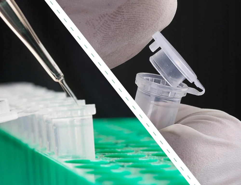 Mėgintuvėliai 50 vienetų 15 ml kūginės laboratorinės reakcijos talpyklos