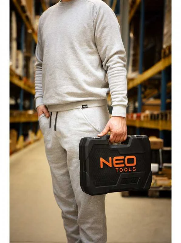 Megztinis NEO TOOLS COMFORT XL Pilkas Melanžas