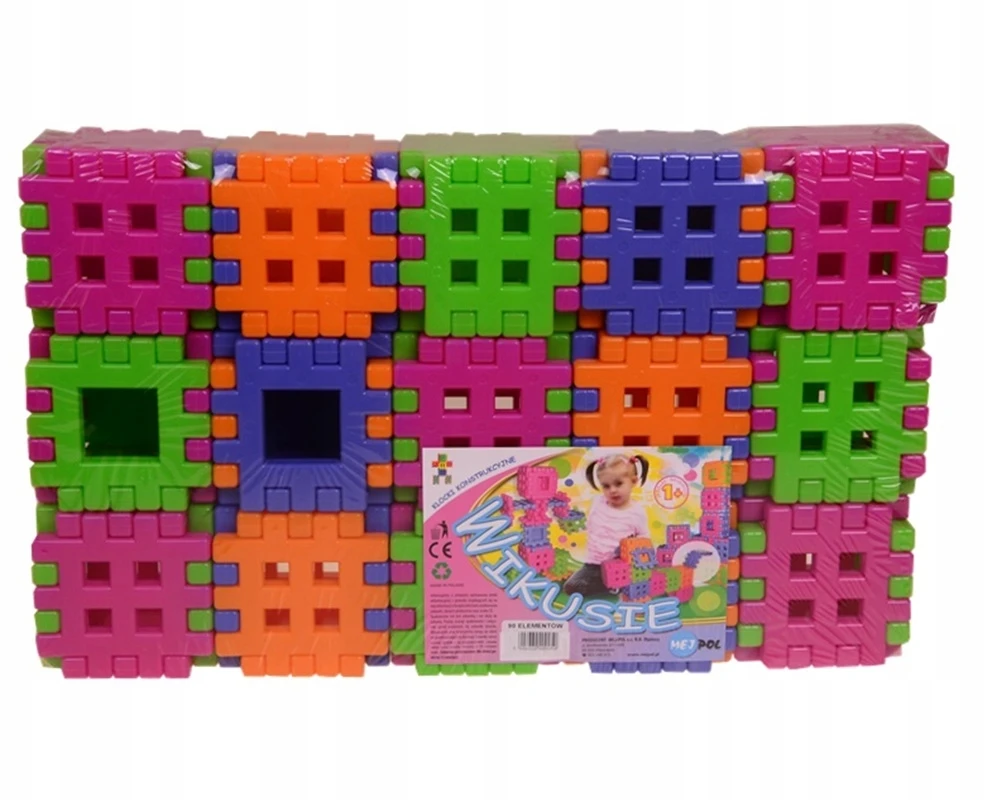 Mejpol Statybinės kaladėlės Vaflių maišas - Macyszyn Toys