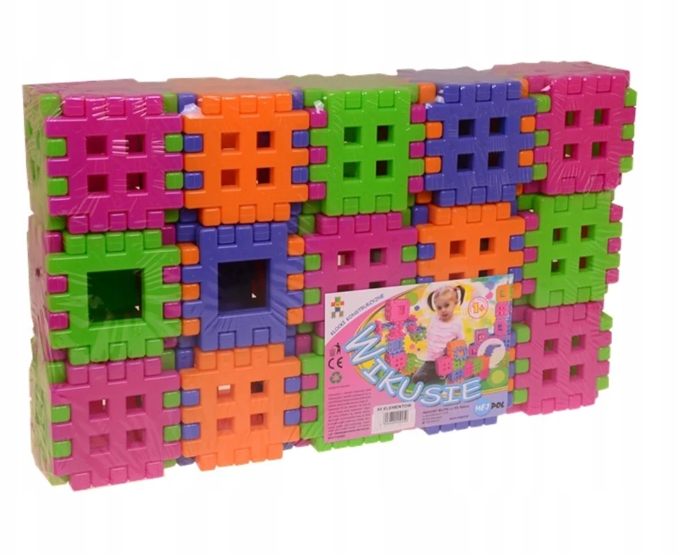Mejpol Statybinės kaladėlės Vaflių maišas - Macyszyn Toys