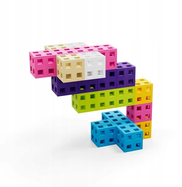 Colorful Cube Rožinė Meli Blocks 100 pieces ZA 5667