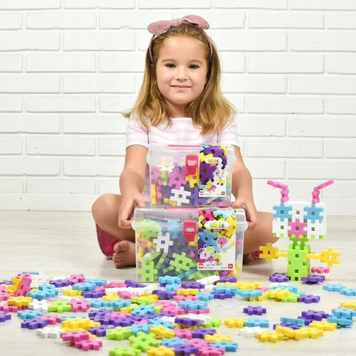 Kelioninis rinkinys Meli Maxi Pink 110 el.