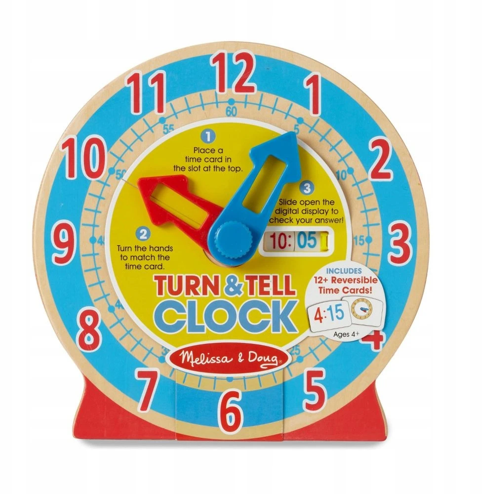 Melissa & Doug Laikrodis Melissa And Doug do nauki 14284