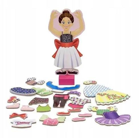 Melissa & Doug Magnetinė dėlionė Nina Balerina Melissa&Doug