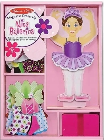 Melissa & Doug Magnetinė dėlionė Nina Balerina Melissa&Doug