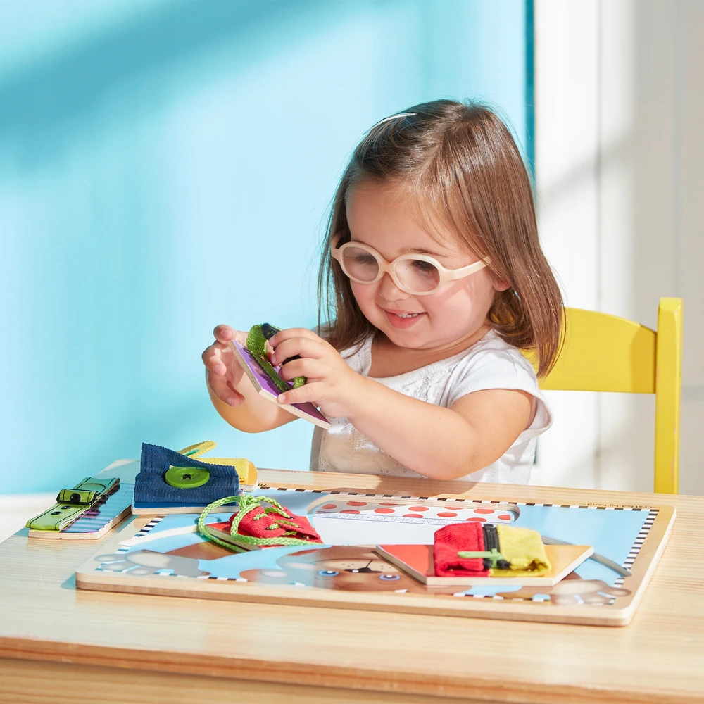 Melissa & Doug MDT MSK pagrindinių įgūdžių lentos demonstravimas GML